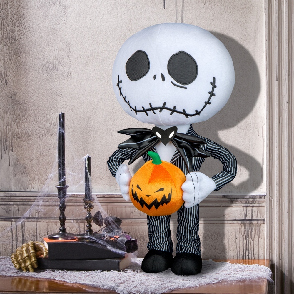 Jack Skellington 21" Halloween Greeter - Nightmare Before Christmas Decor NWT